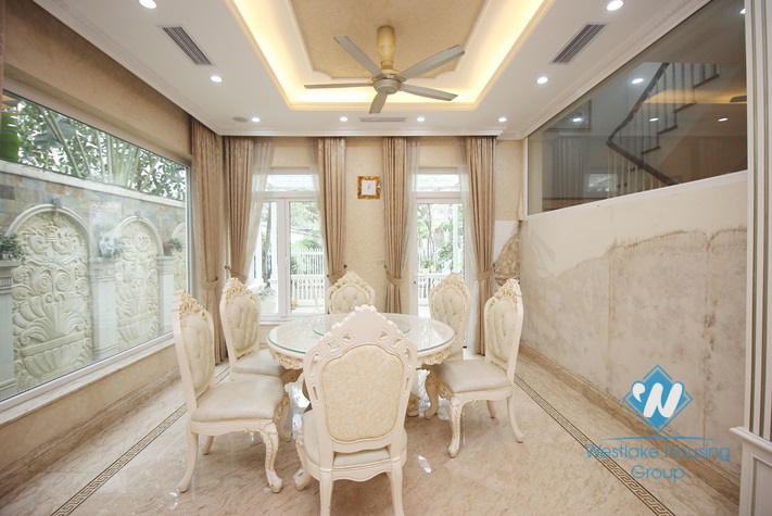 Spacious villa for rent in Ciputra, Tay Ho